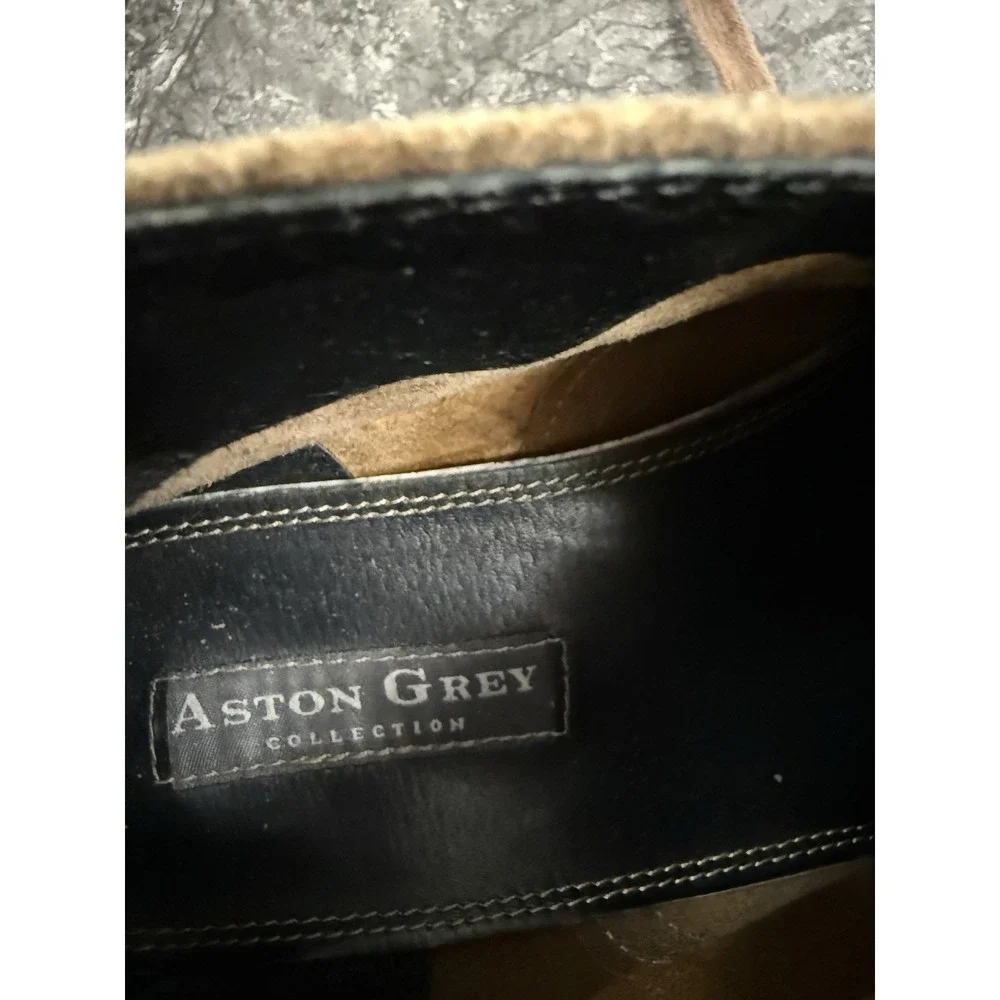 Aston Grey Boots Men Sahara Suede‎ Chukka Casual Ankle Boots Tan Sz 10.5